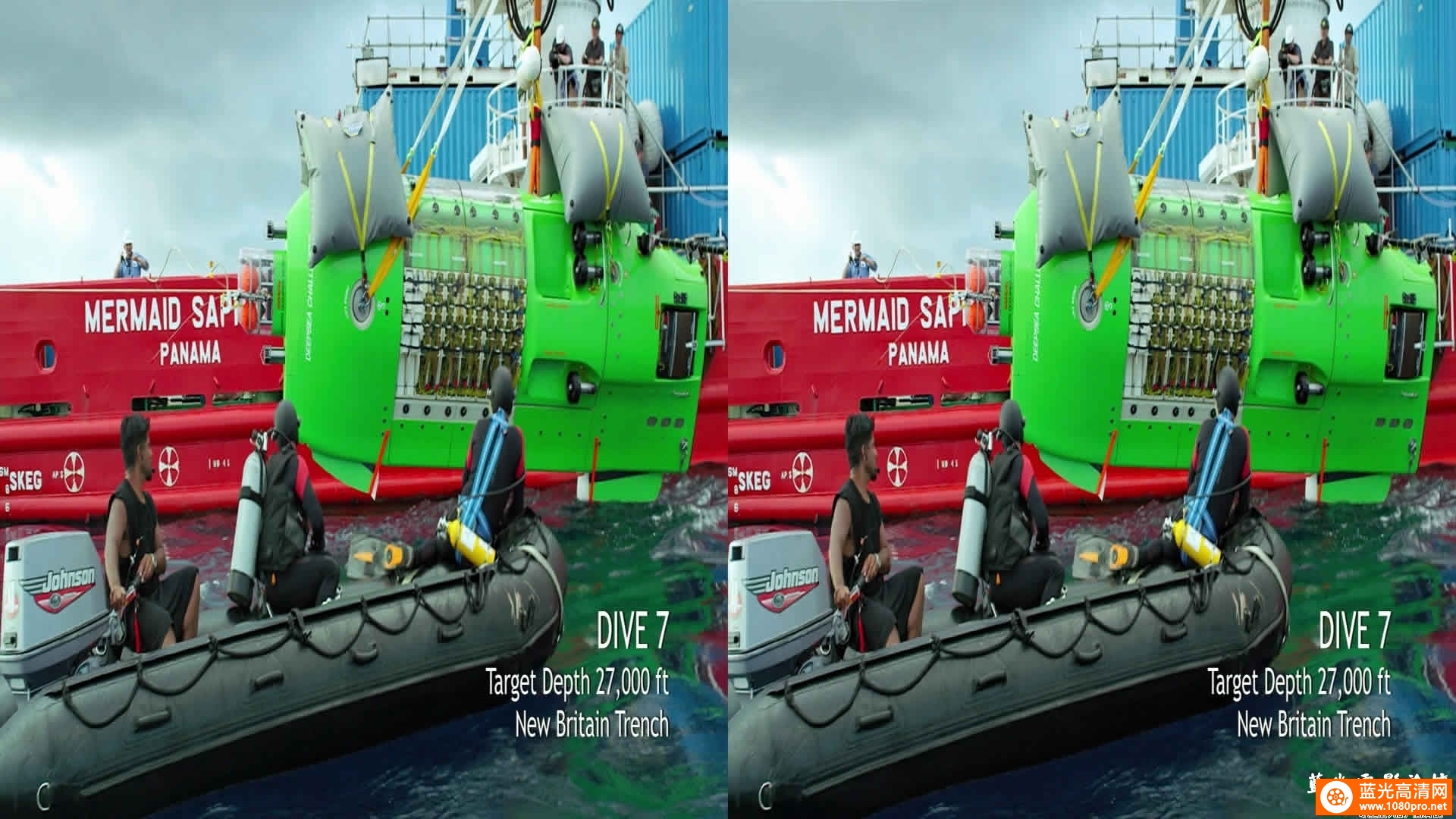 3D高清  [2014][美国][纪录片][深海挑战/詹姆斯卡梅隆之深海挑战][3D左右半宽][1080P-8G][MKV]DTS