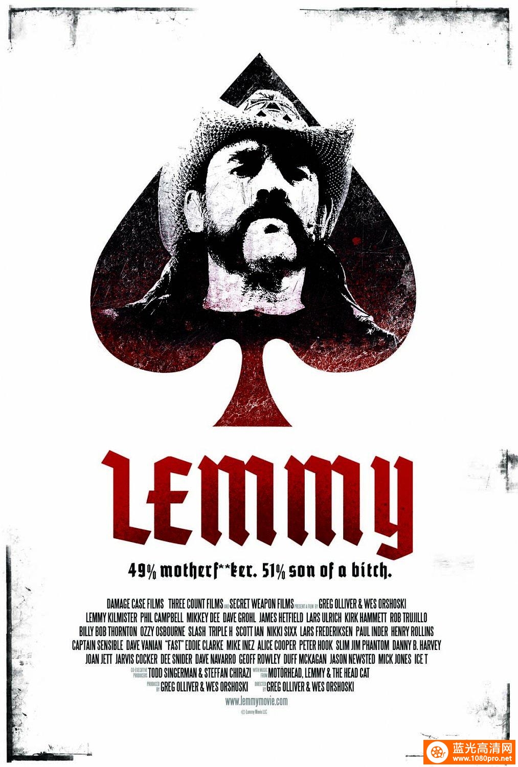 莱米 Lemmy.2010.1080p.BluRay.x264-SEMTEX 8.75GB