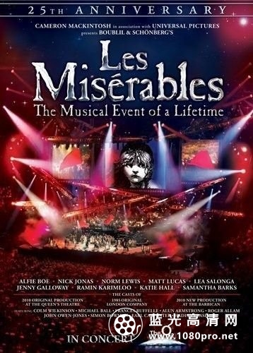 悲惨世界:25周年纪念演唱会 Les.Miserables.in.Concert.The.25th.Anniversary.2010.1080p.BluRay.