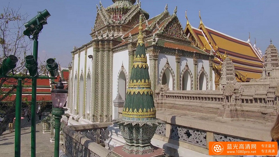 带你看一看超清晰4k视频，泰国的大皇宫曼谷风景