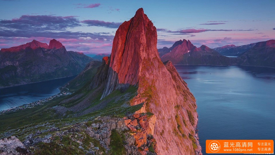 美丽的挪威4k风景视频